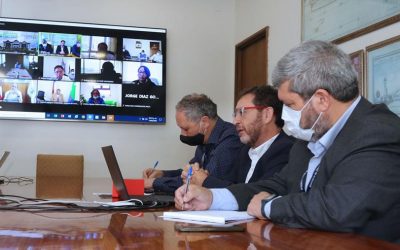 Ministro Juan Carlos García se reúne con todos los gobernadores regionales en su primera actividad oficial a cargo del MOP