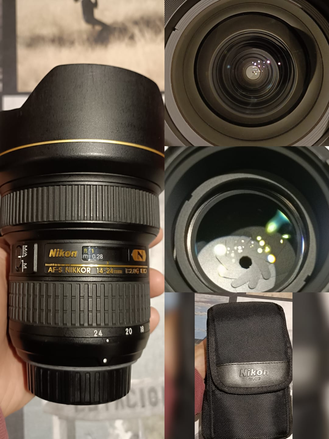 Lente Nikkor 14-24 2.8 G ED N – Montura F